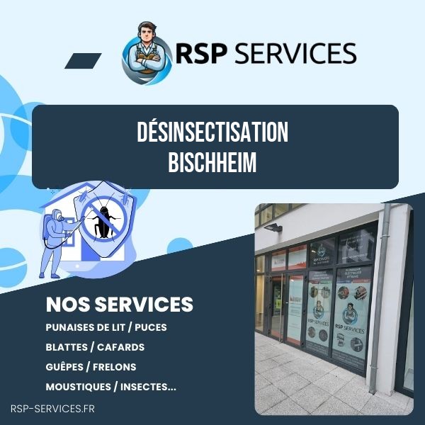 Désinsectisation Bischheim - RSP Services