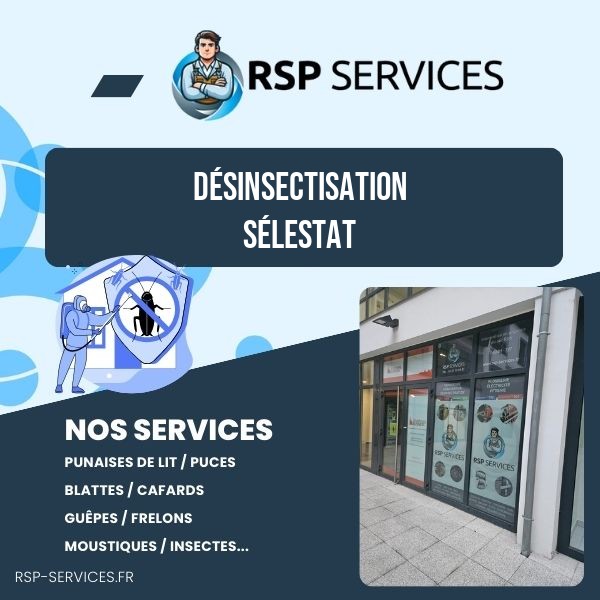 Désinsectisation Sélestat - RSP Services