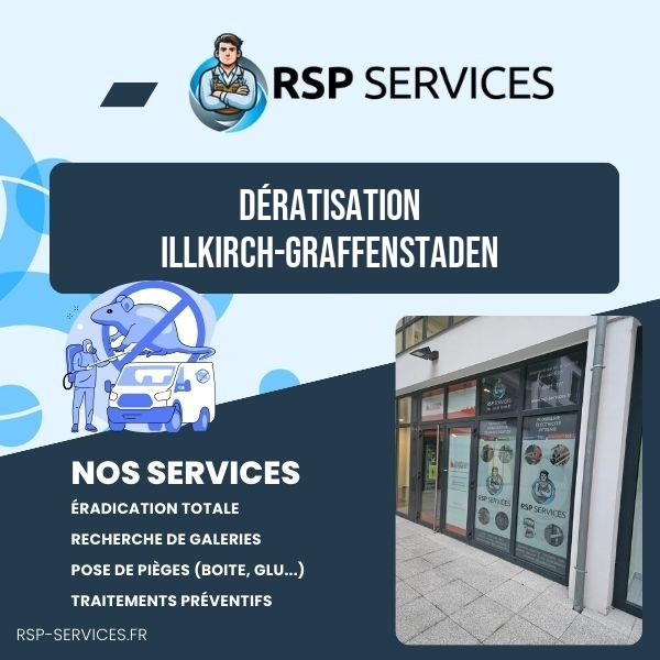 Dératisation Illkirch-Graffenstaden - RSP Services