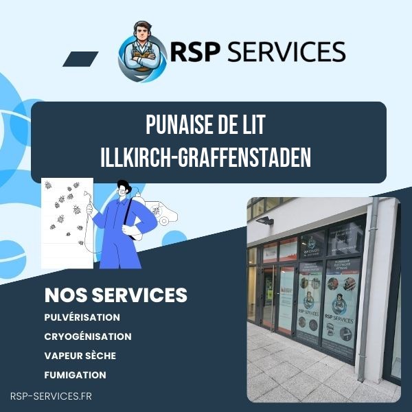 Punaise de lit Illkirch-Graffenstaden - RSP Services